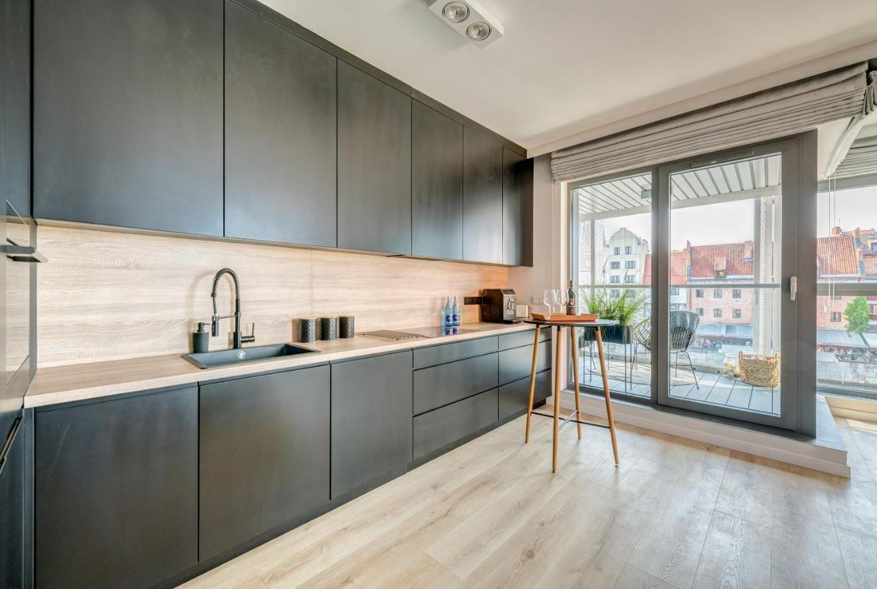 The Black Crane Apartment Gdansk Dış mekan fotoğraf
